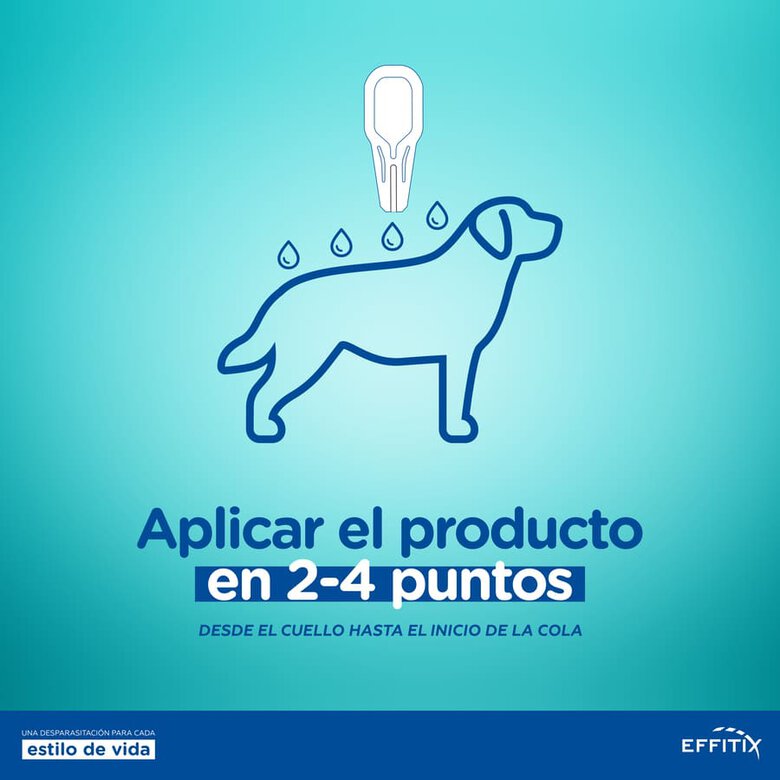 Effitix Antiparasitario en Pipetas para perros, , large image number null